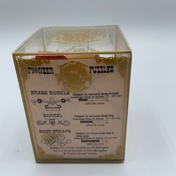 NWT - Brass Buckle Pioneer Puzzle Challenges - Picture 3 of 4